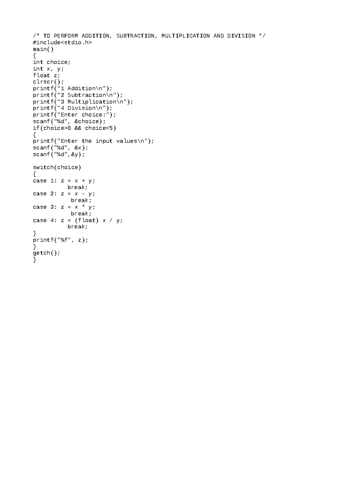 C PRG LEAP YR - C LAB PRACTICE PROGRAM - computer science and ...