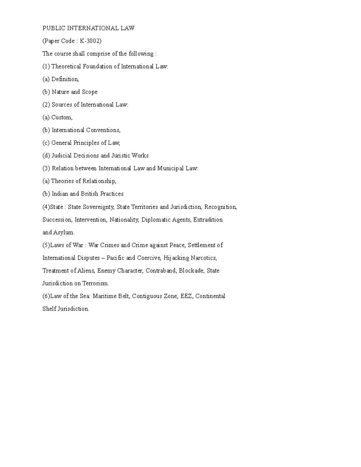 PUBLIC INTERNATIONAL LAW: Theoretical Foundations and Key Concepts ...