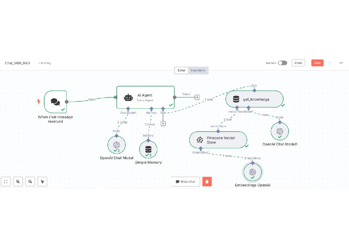 Chat with RAG - AI Agent Interaction Overview - Studocu