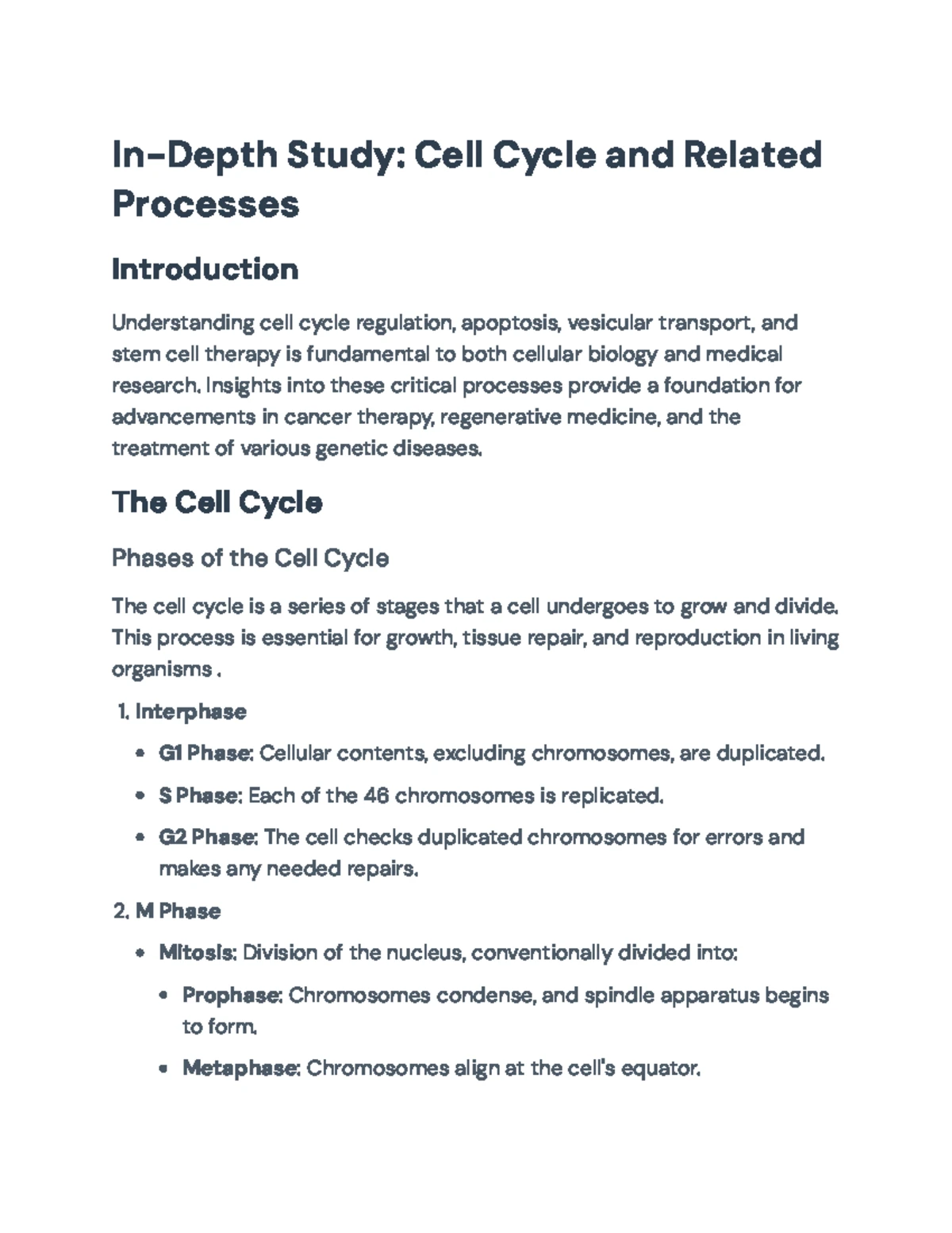 21BTB105T - Cell Biology Final Exam Paper (May 2025) - Studocu