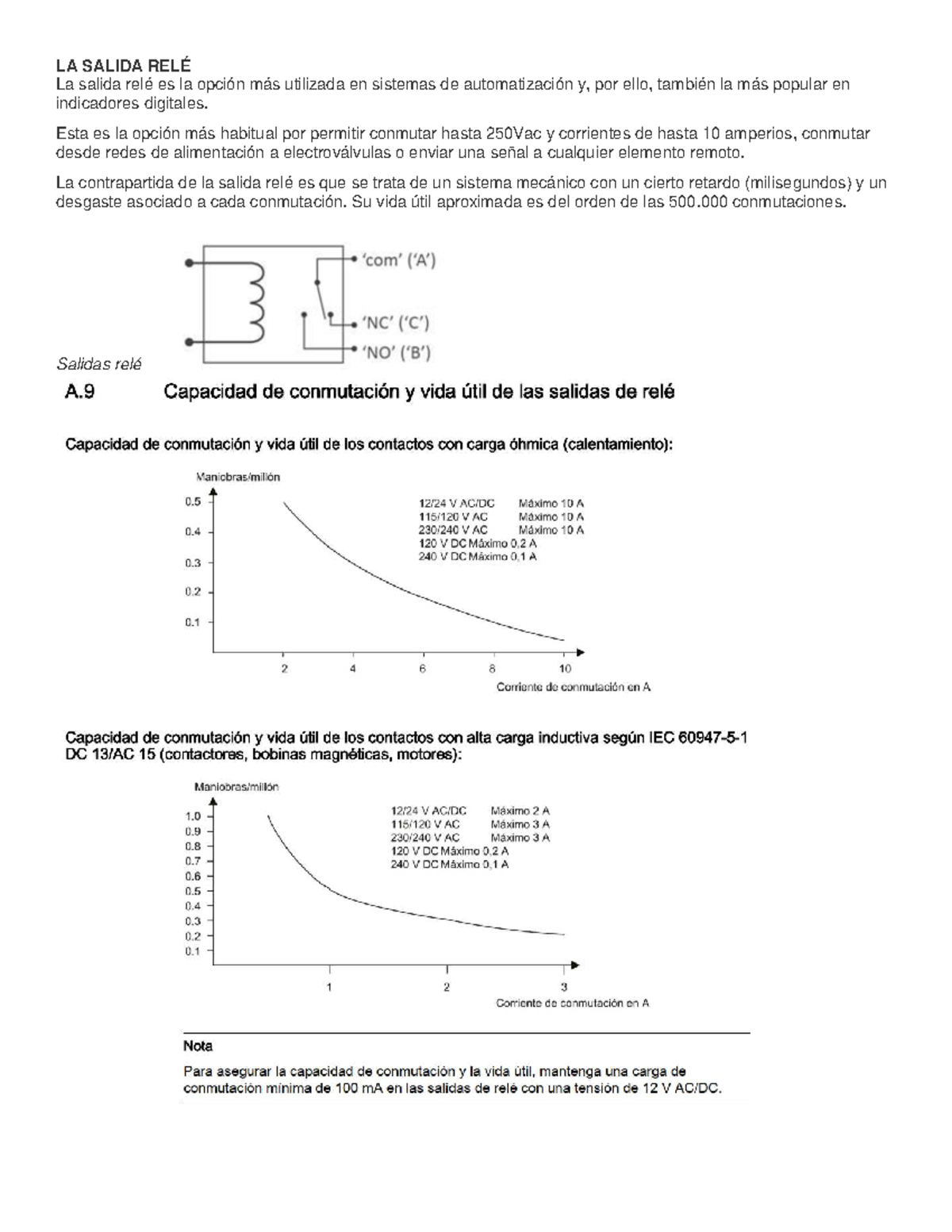 LA SALIDA RELÉ Y TRANSISTOR: Comparativa y Aplicaciones - Studocu