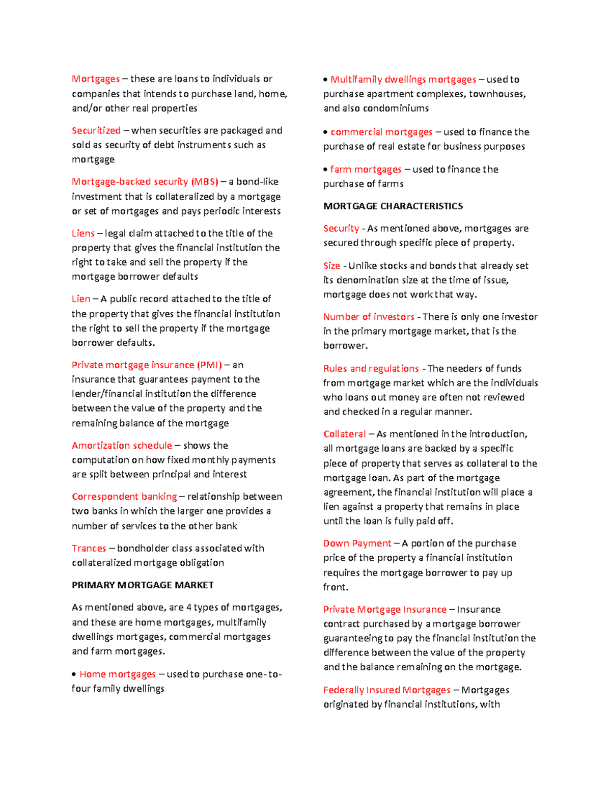 ACC 212 Final Exam Reviewer - Key Concepts in Financial Markets - Studocu