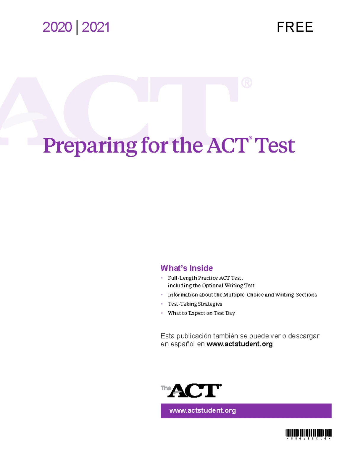 ACT Practice Test Guide 2015-2016: Strategies & Tips - Studocu
