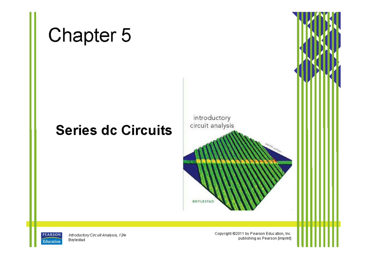 Introductory Circuit Analysis: Chapter 5 on Series Circuits & Kirchhoff ...