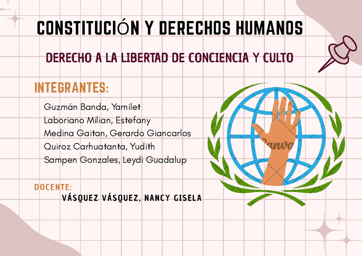 Derecho a la Libertad de Conciencia y Culto en Perú: Mapa Conceptual ...
