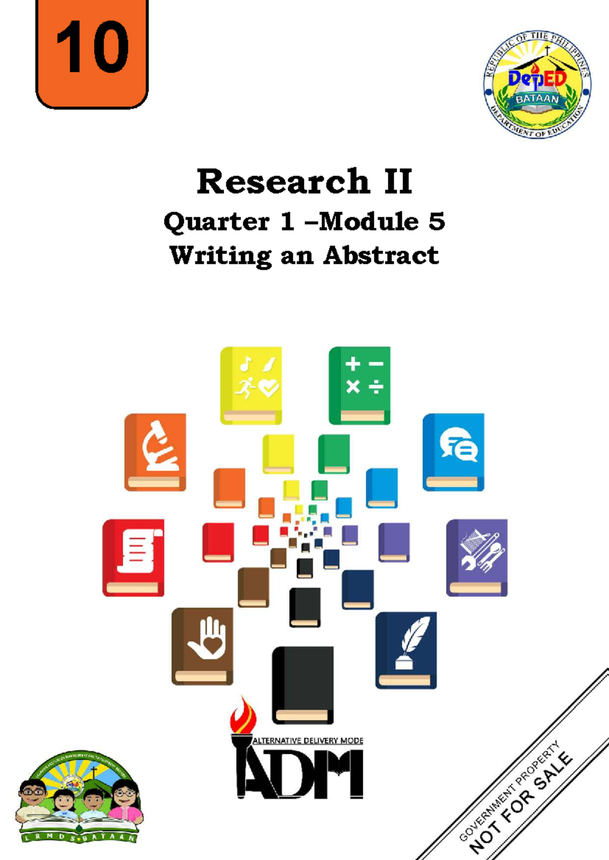 Q1 M5 Research II: Writing an Effective Abstract for Grade 10 - Studocu