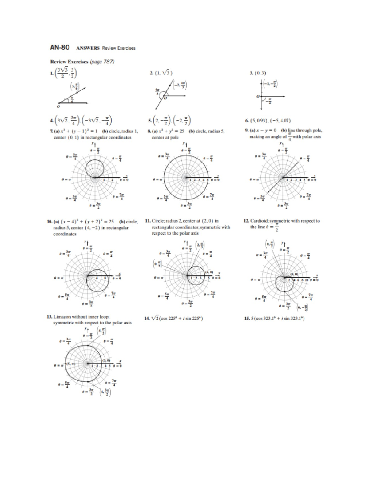 Math 101: Chapter 10 Review Exercise Answers - Studocu