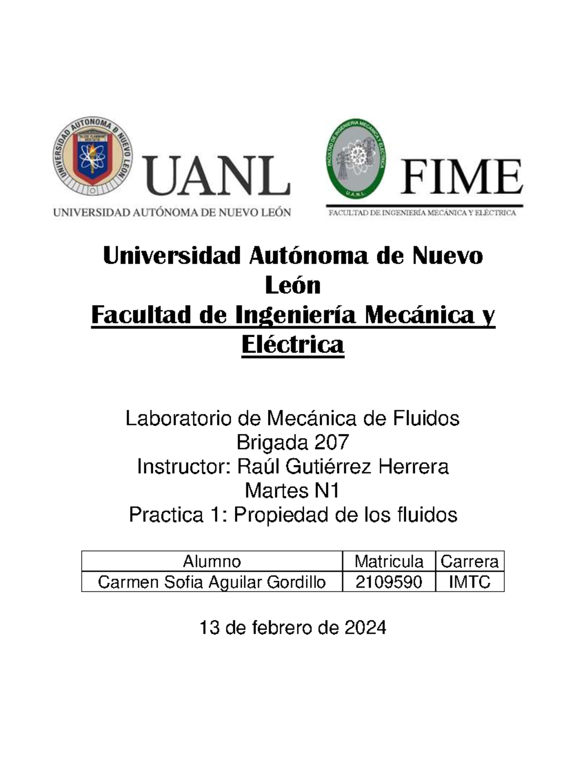 AF1-MFLab - Actividad 1 - Universidad Autónoma de Nuevo León Facultad ...
