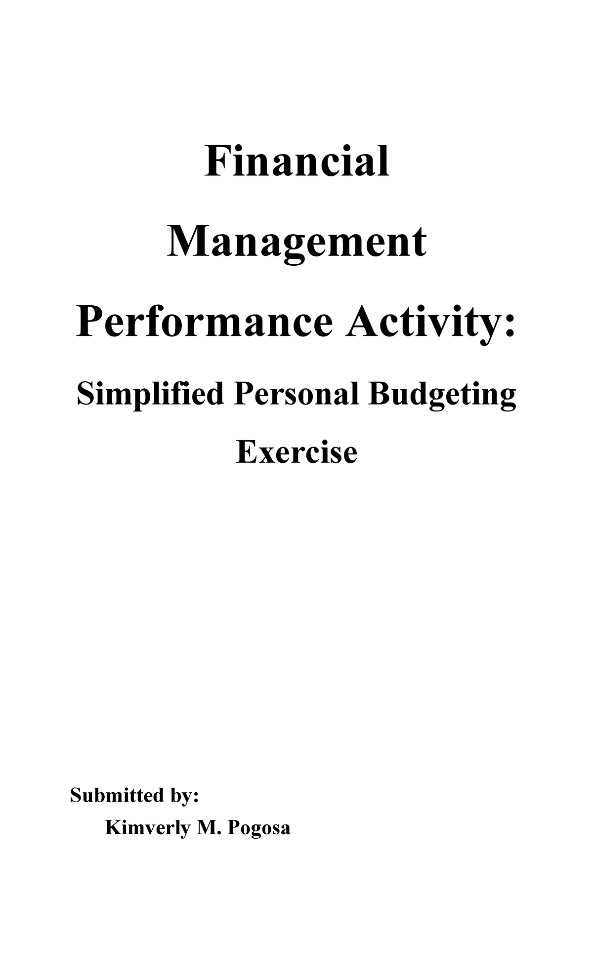 Financial Management - finance - Financial Management Performance ...