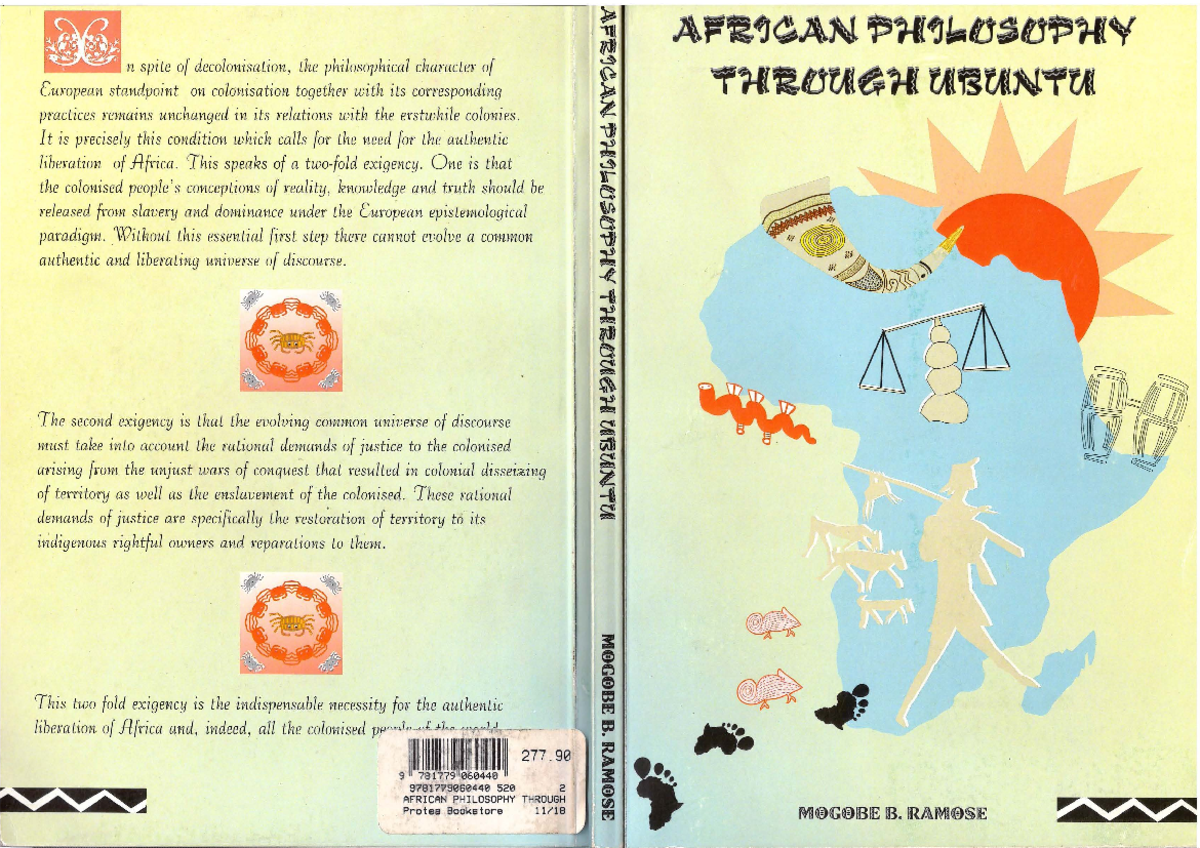 African Philosophy Through Ubuntu: Liberation Perspectives (PHIL 101 ...