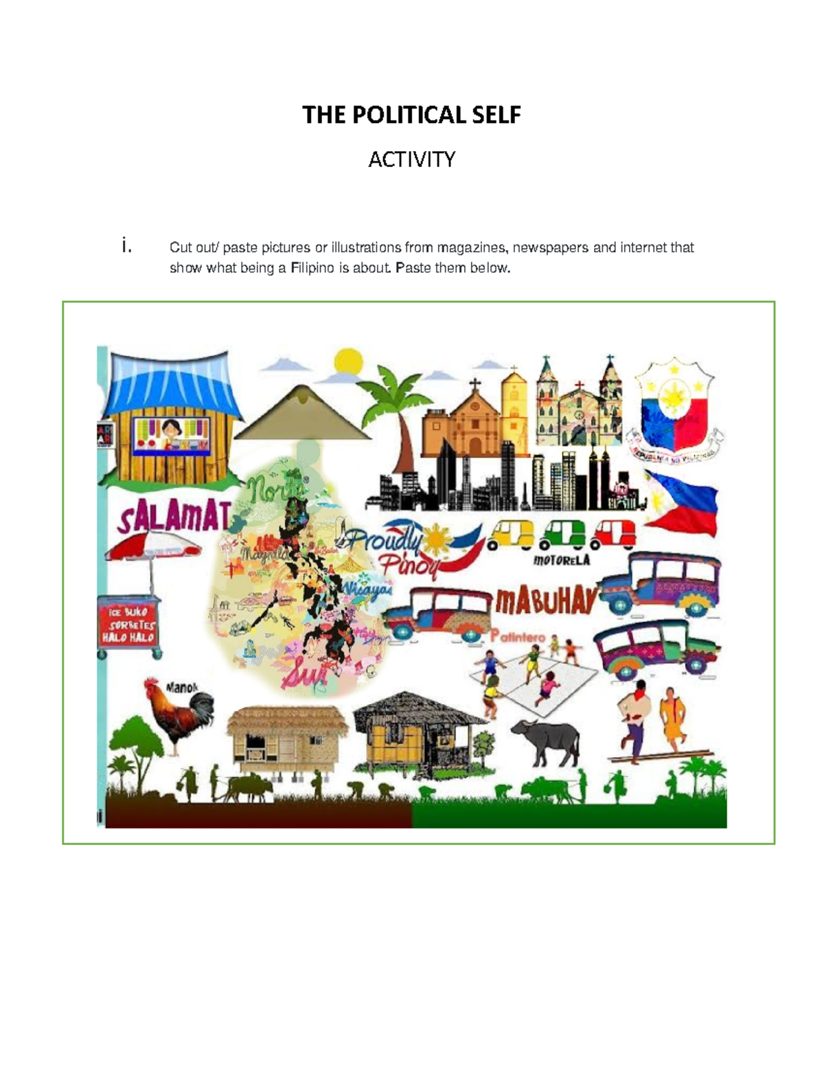 UTS-POLI102: Exploring the Filipino Political Self and Identity - Studocu