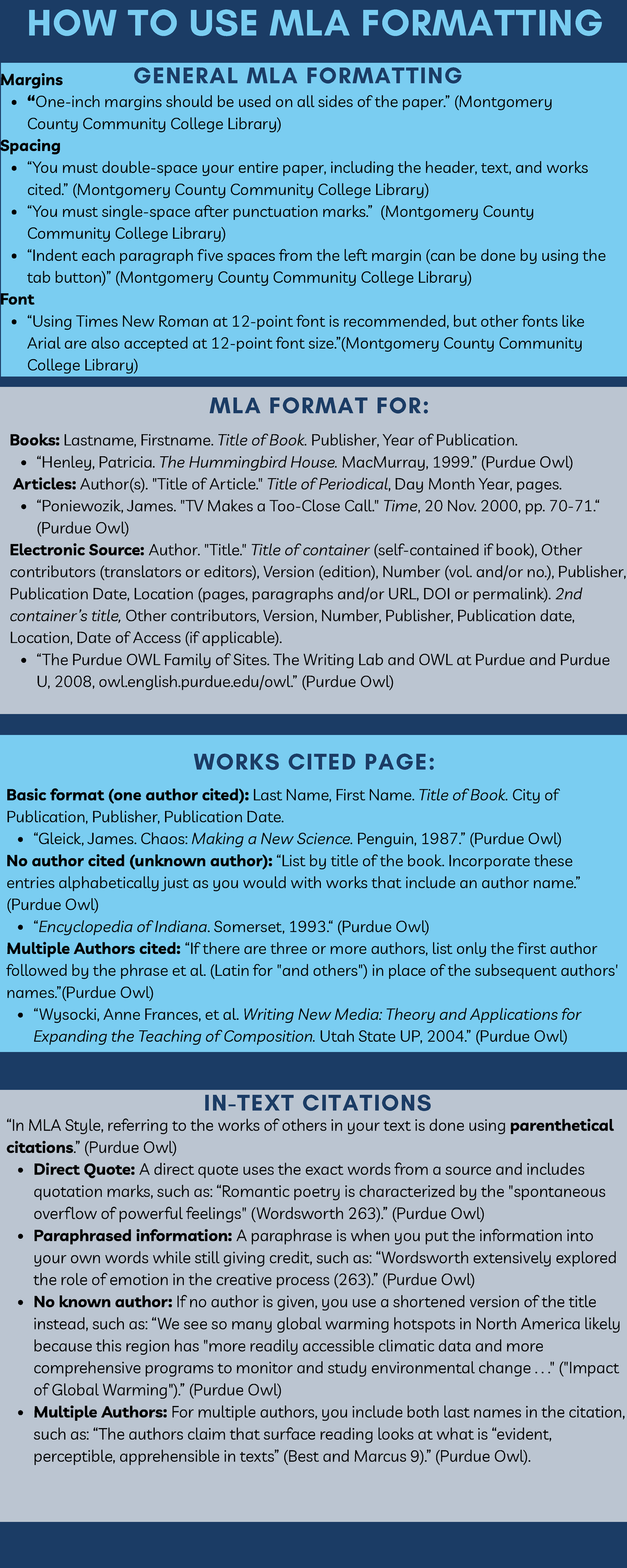 MLA Formatting Guide: Essential Tips and Examples - Studocu