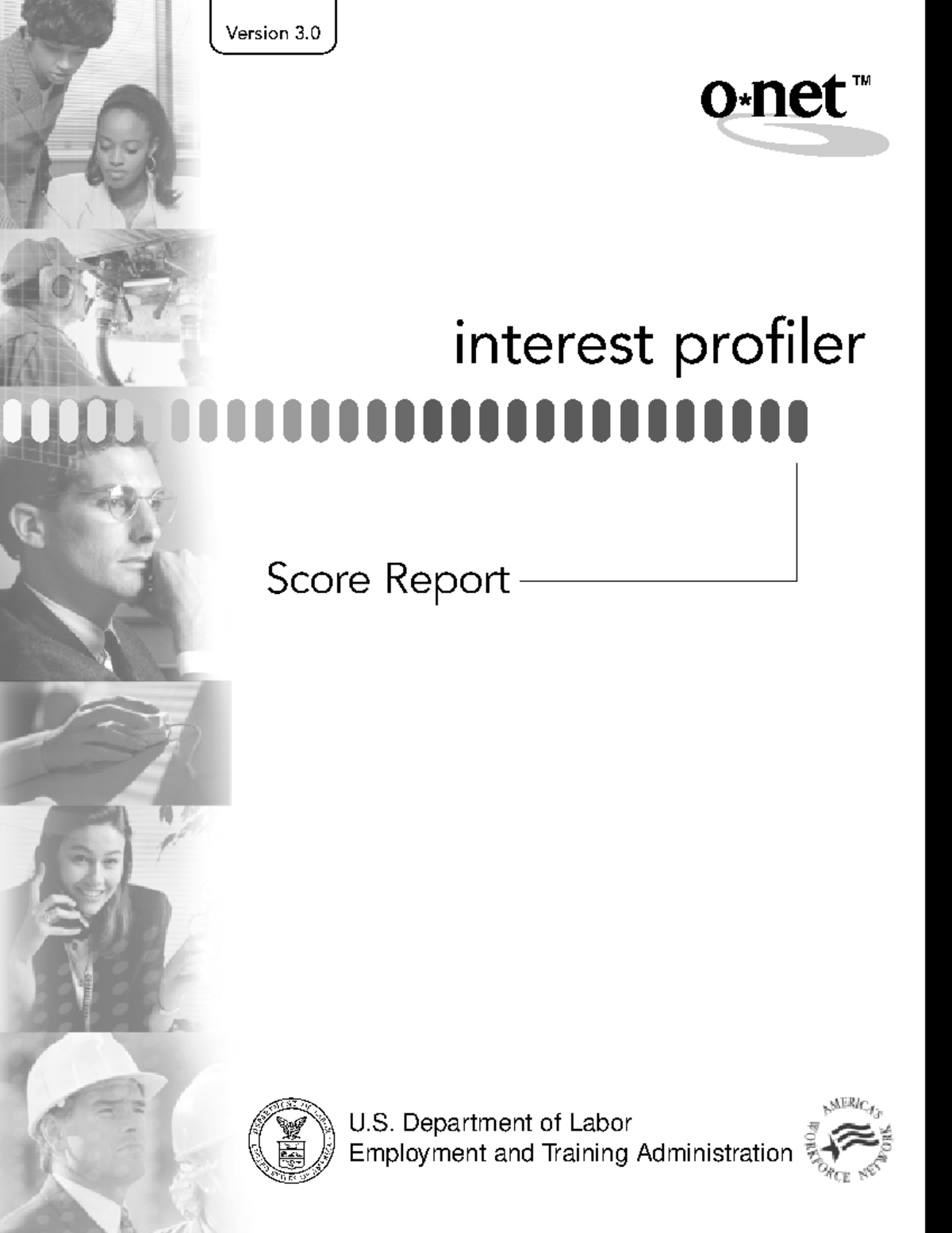 Interest Profiler Score Report: Understanding Your Career Interests ...