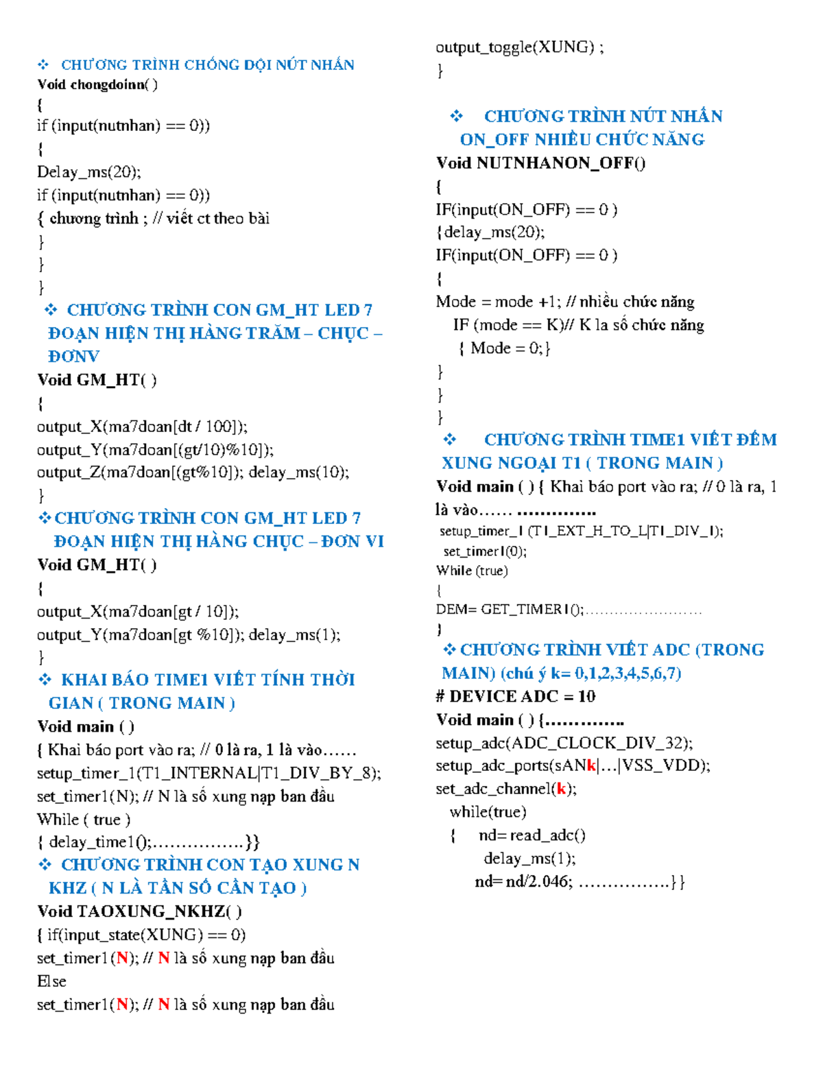 BI KIP ON THI VI XU BAN - Tài liệu ôn tập môn vi xử lý (MỚI) - Document Preview
