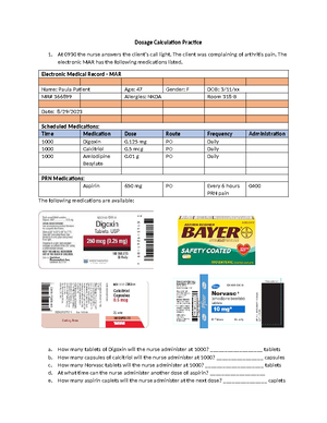 FUNDAMENTALS BOWEL ELIMINATION: CONSTIPATION & DIARRHEA STUDY GUIDE ...