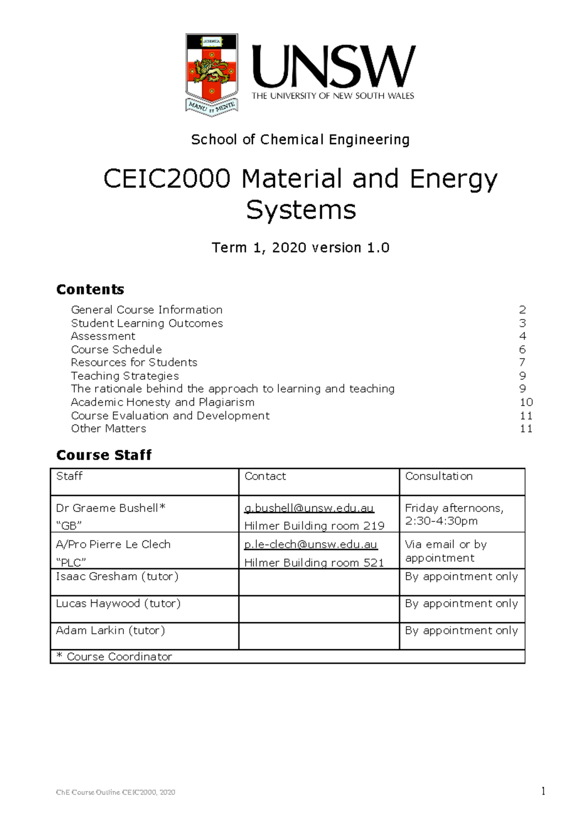 CEIC2000-v2020 - Course Outline for CEIC 2000 - Warning: TT: undefined ...