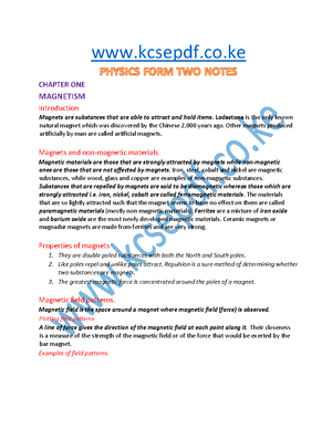 CRE Form Two Notes - Form 2 selection - Form Two Notes St. Luke’s ...