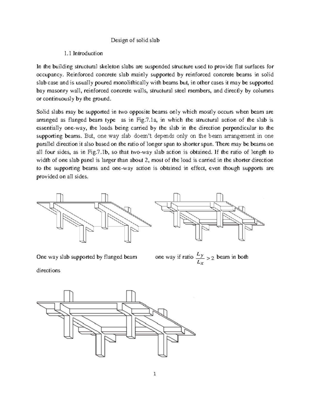 Design of Solid Slab: An Example of Structural Analysis and ...