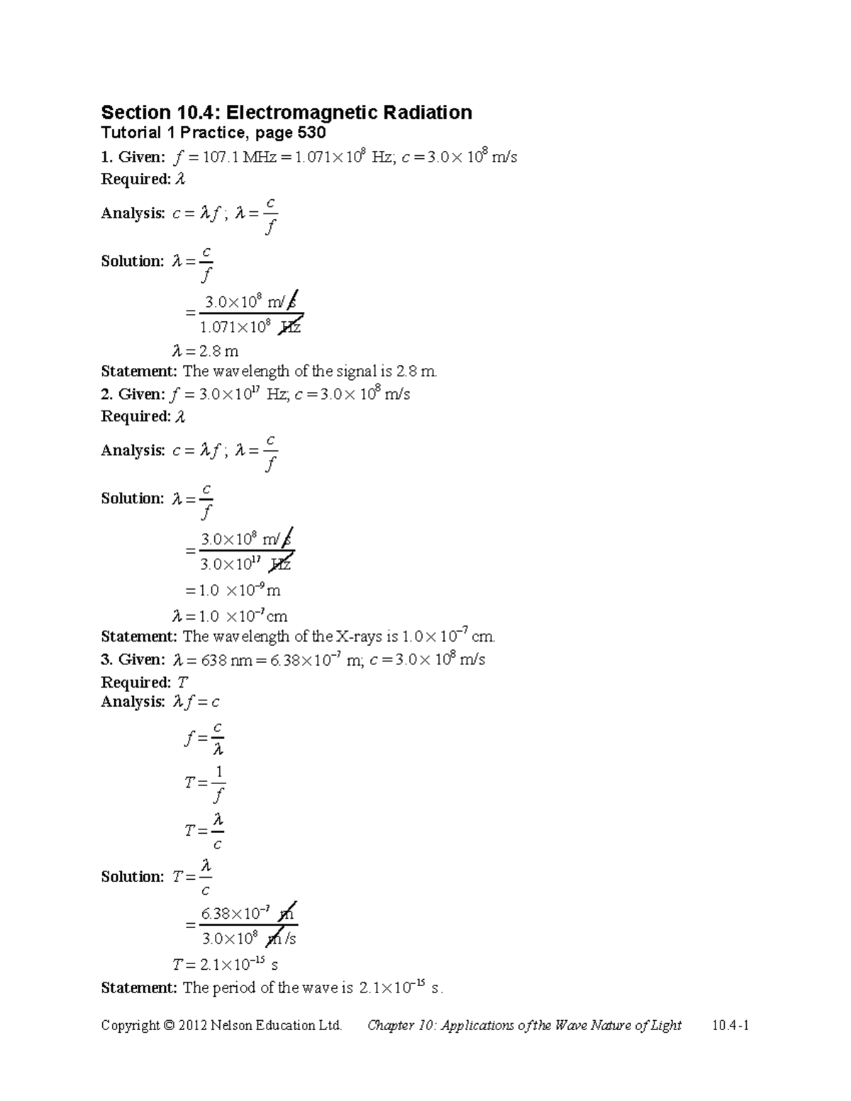 Phys12 Final Exam Study Notes on Electromagnetic Radiation - Studocu