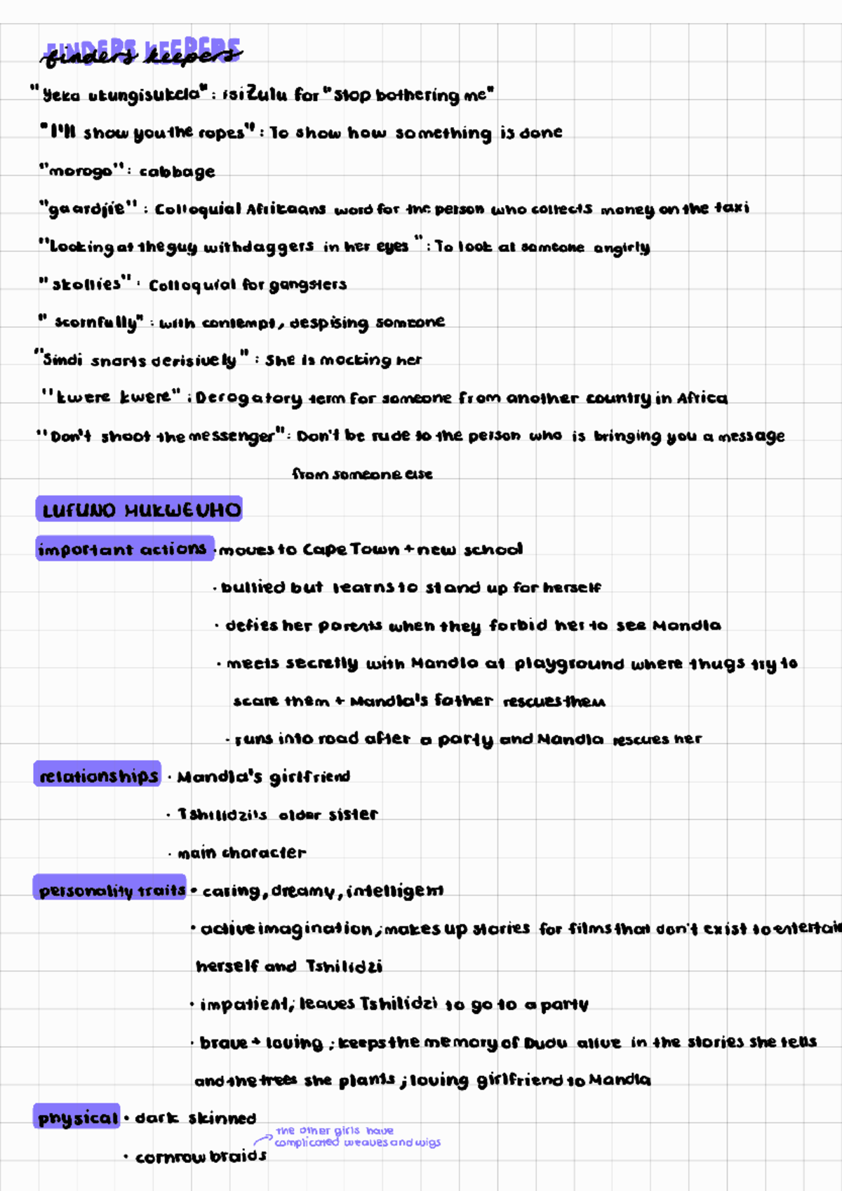 Eng 10 Literature Analysis: Themes and Character Insights - Studocu