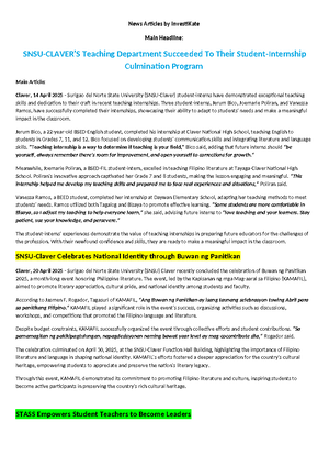 Educ 9: Comprehensive Learning Module on Student Assessment Techniques ...