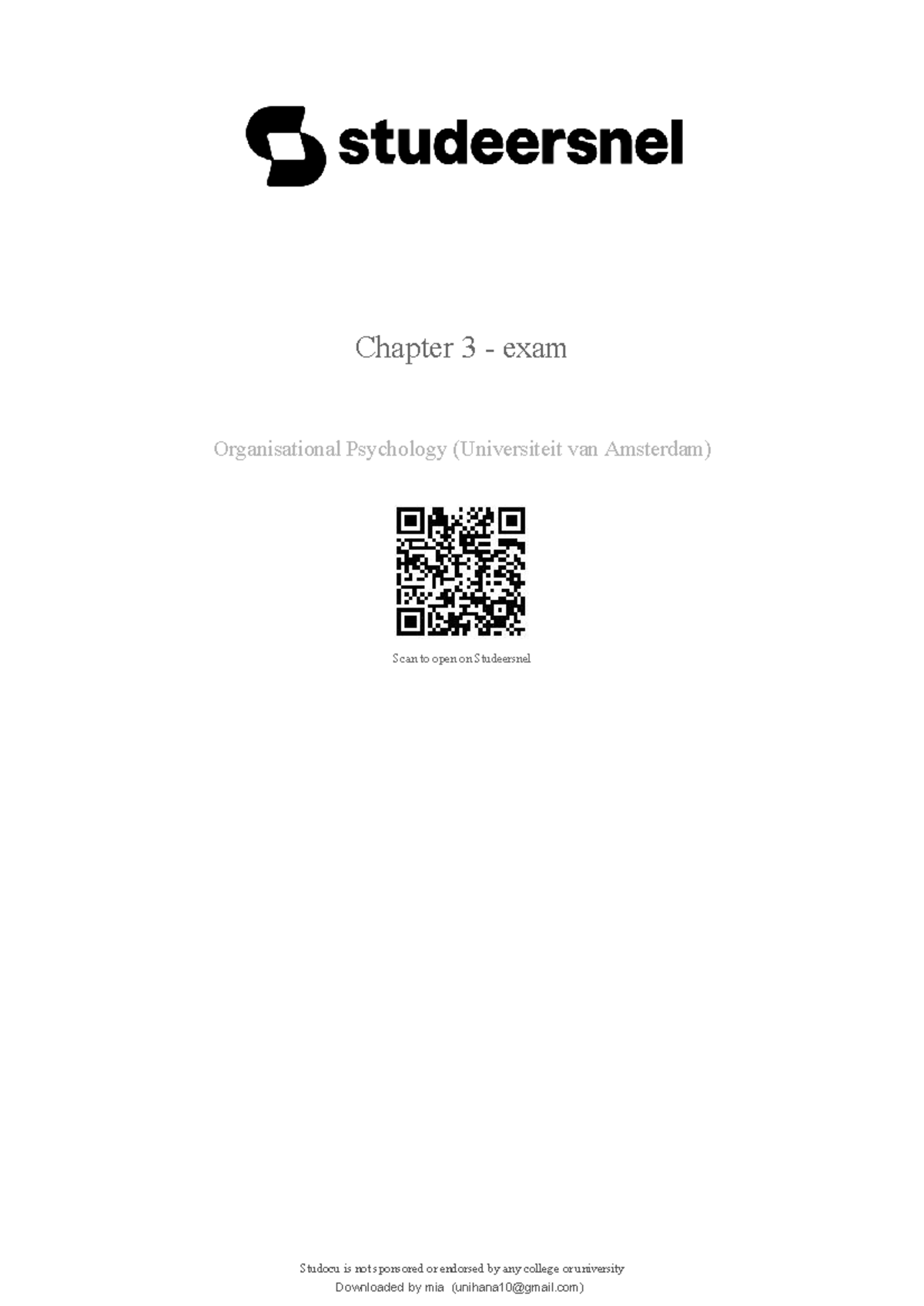 Chapter-3-exam - References - Chapter 3 - exam Organisational ...