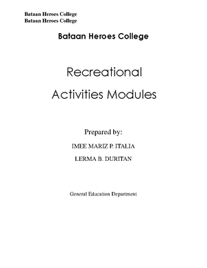W10 Lesson 6 - Elements of Dance - Module - Physical Education and ...