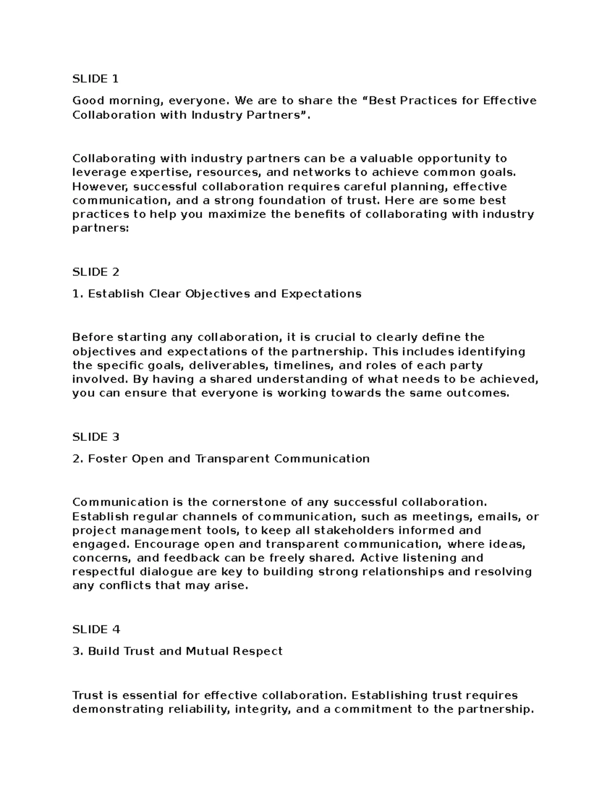 Resignation Letter of Eva S. Espejo - Barista at Apayao Brew - Studocu
