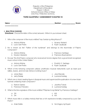 Creative Nonfiction Lesson 1 Quarter 1 Module 1 Introduction To