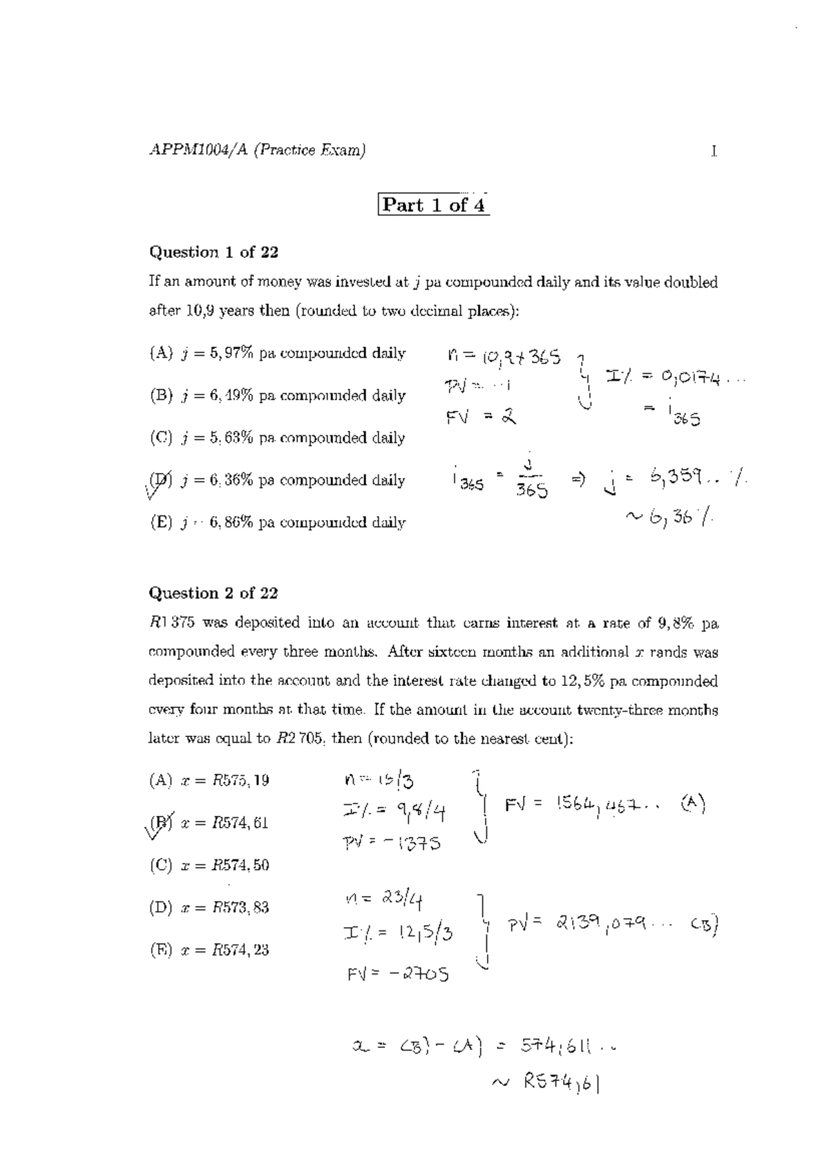 Financial Mathematics: Lecture 4 - Understanding Annuities and Their ...