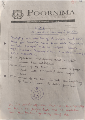 DIP 101: Unit 1 Notes on Digital Image Processing Fundamentals - Studocu
