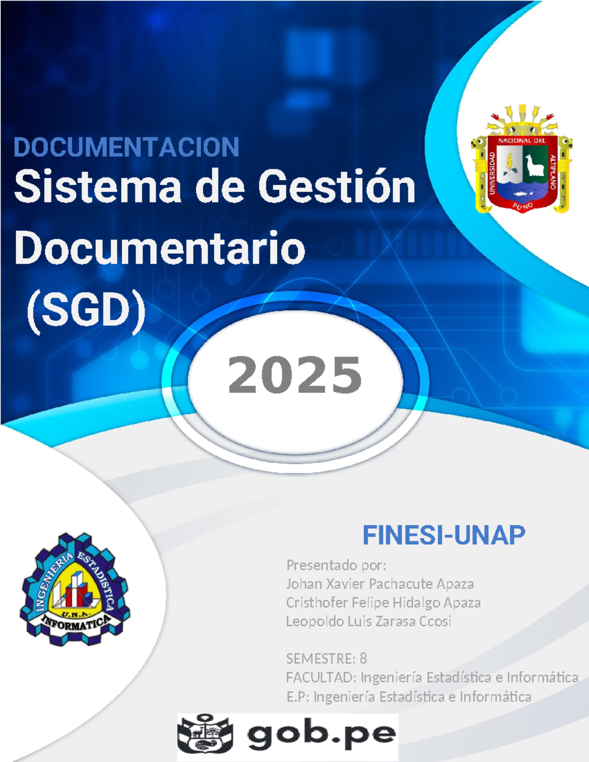 Sistema de Gestión Documentario (SGD) - Proyecto 2025 - Document Preview