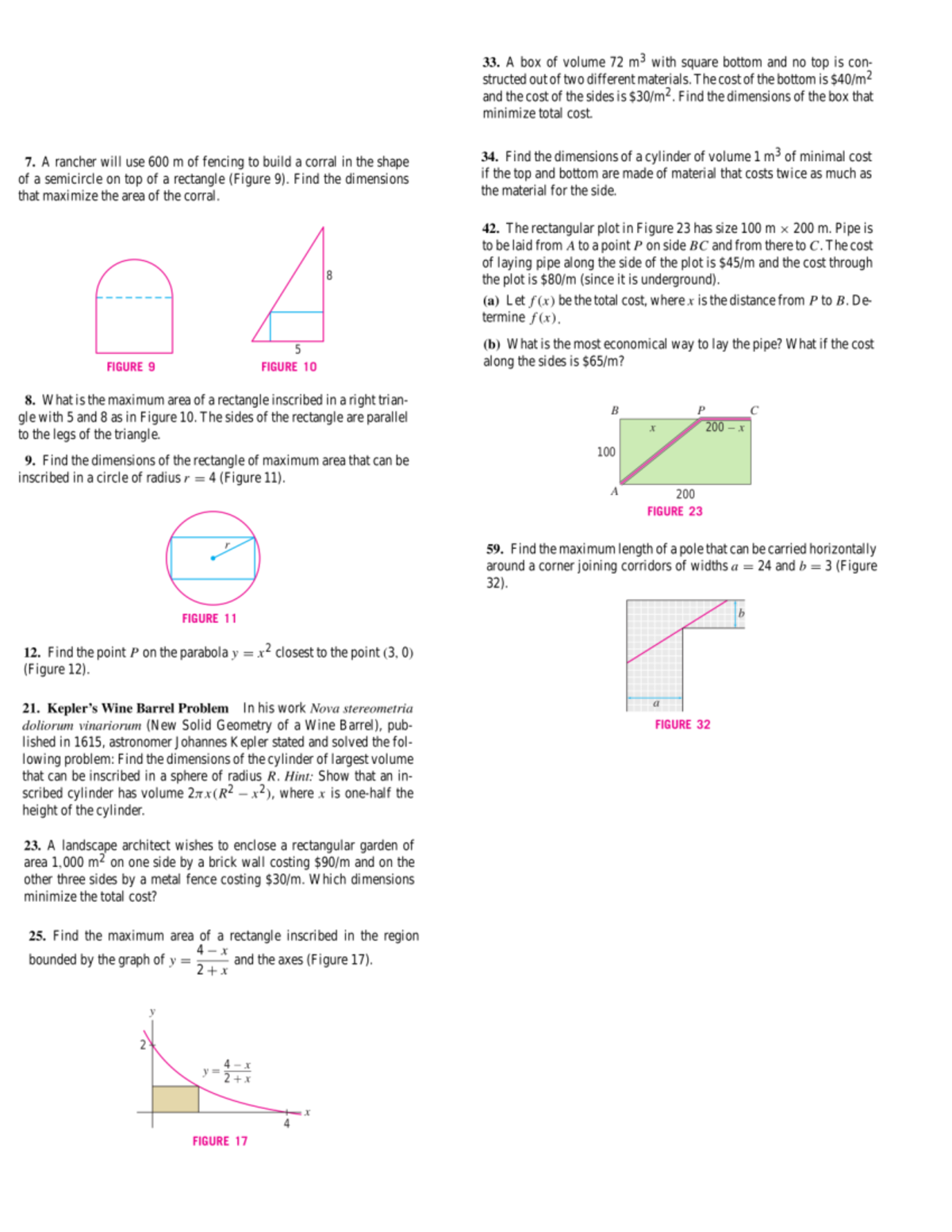 Optimization Problems in Calculus - Studocu