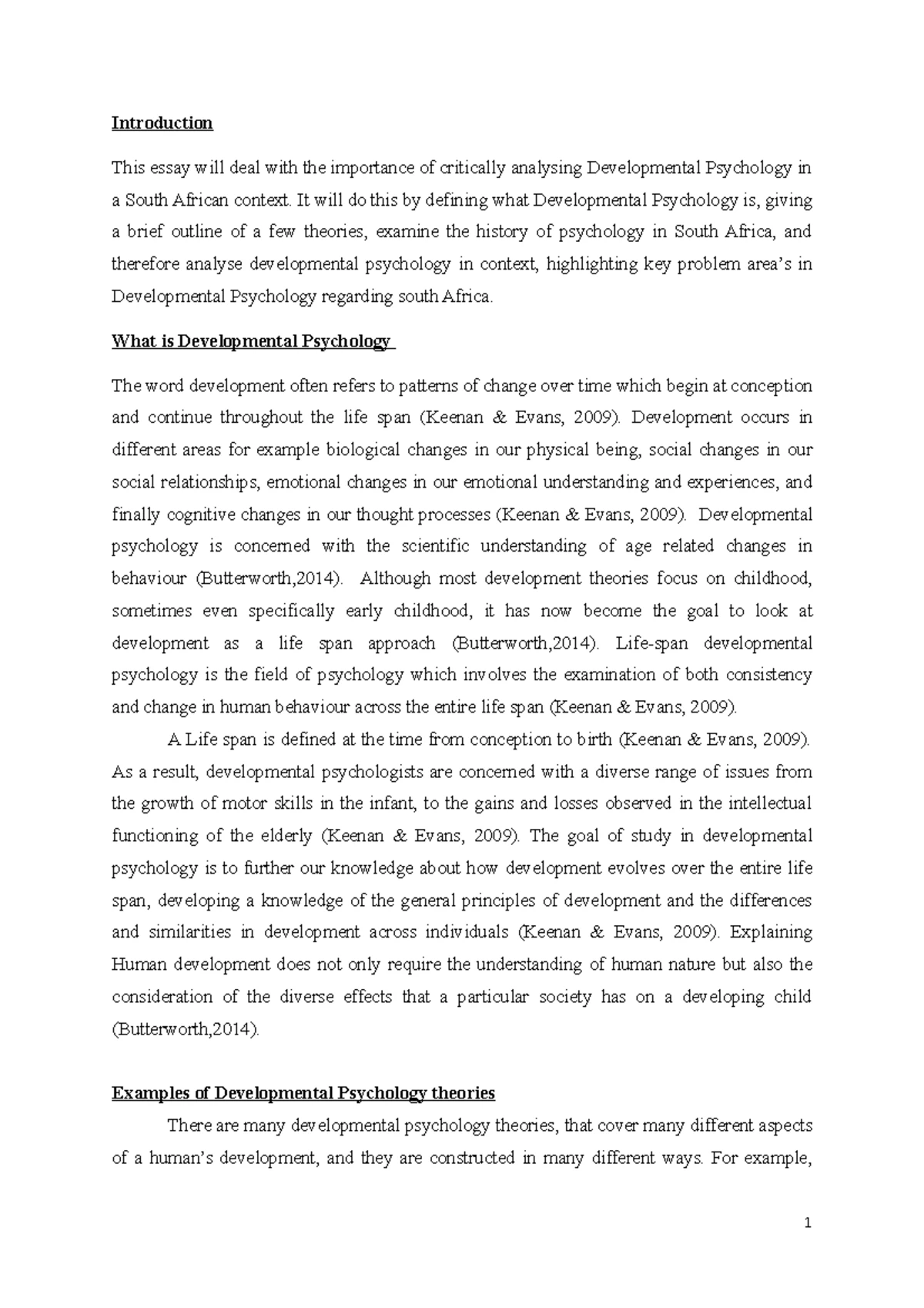 Tutorial 1: Developmental Analysis of Psychosocial Stages (2025) - Studocu