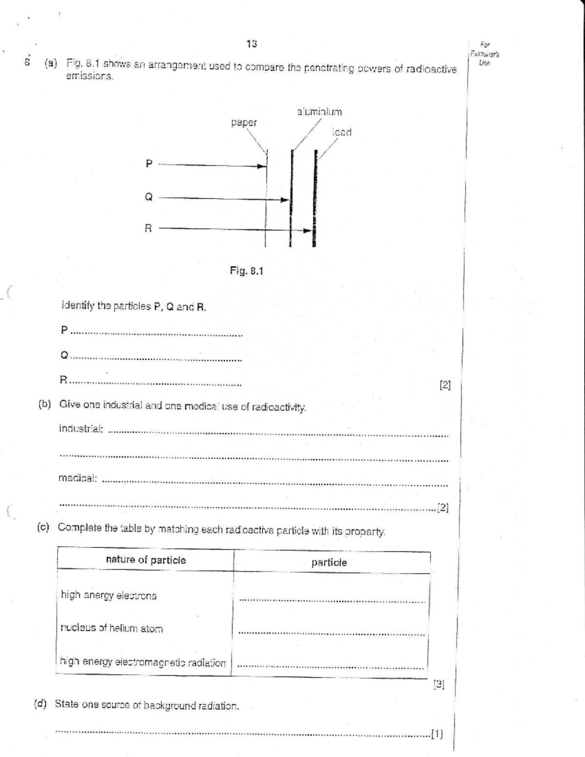 GCSE Physics Paper 3: Radioactivity and Atomic Structure Exam Notes ...