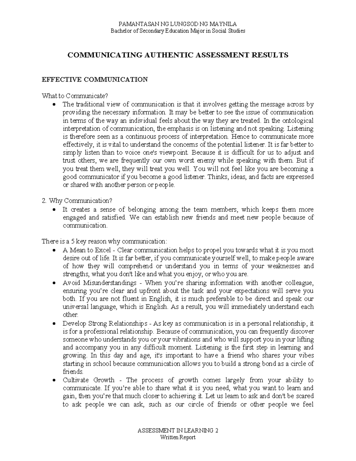 683681702 Authentic Assessment Communication: Strategies & Insights ...