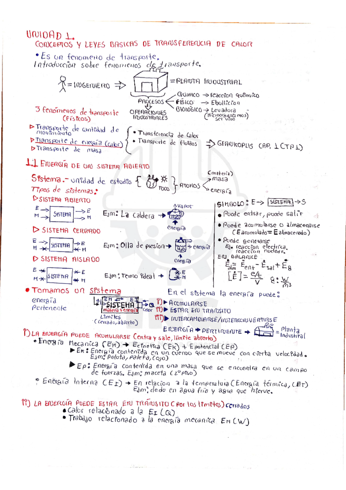 Cuaderno OP2 - Apuntes de Transferencia de Calor y Energía - Document Preview