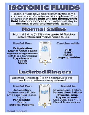 Different-types-of-IV-Fluids - What are IV Fluids.. ####### Intravenous ...