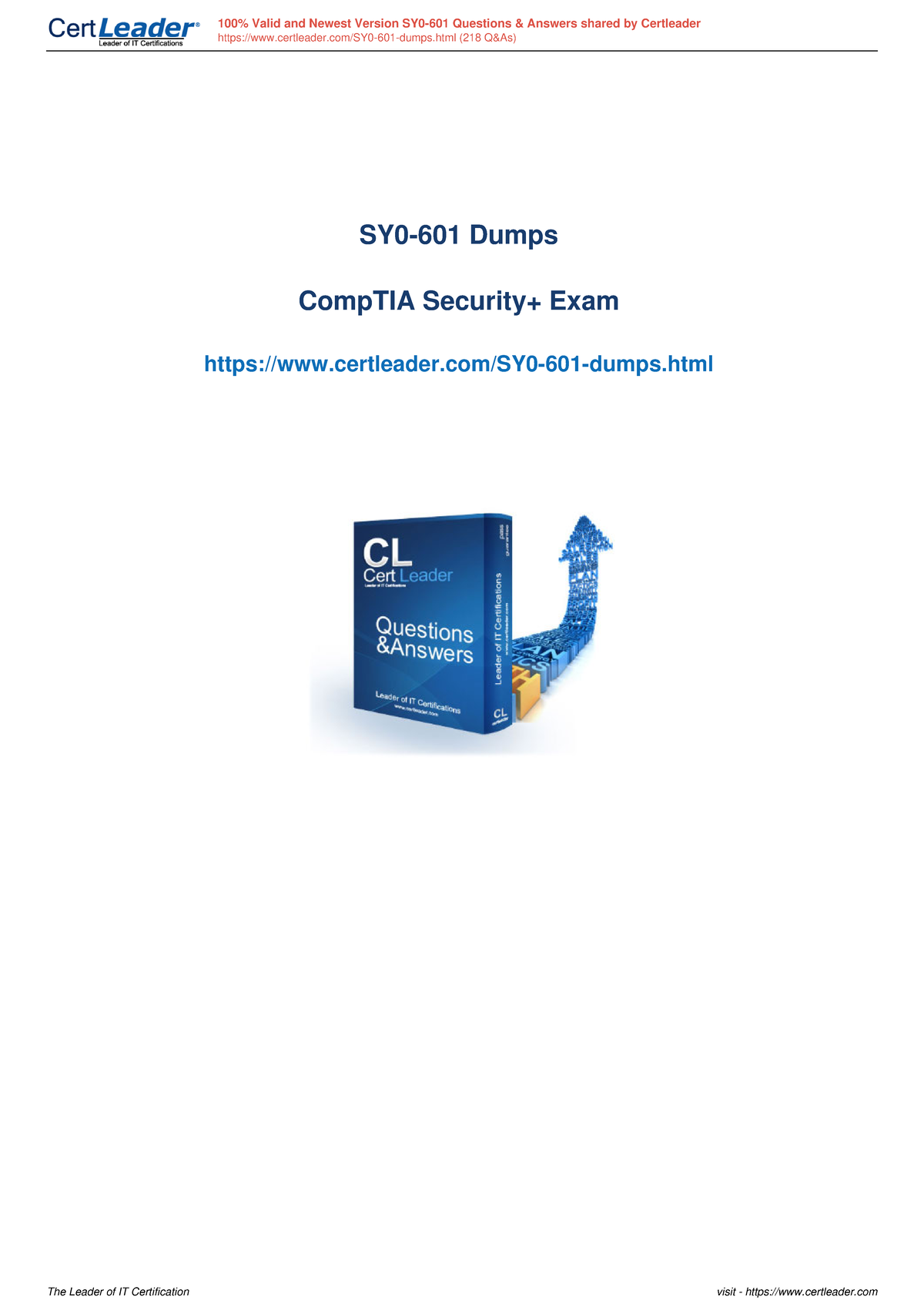 CompTIA SY0-601 Security+ Exam Dumps & Practice Questions (Nov 2022 ...