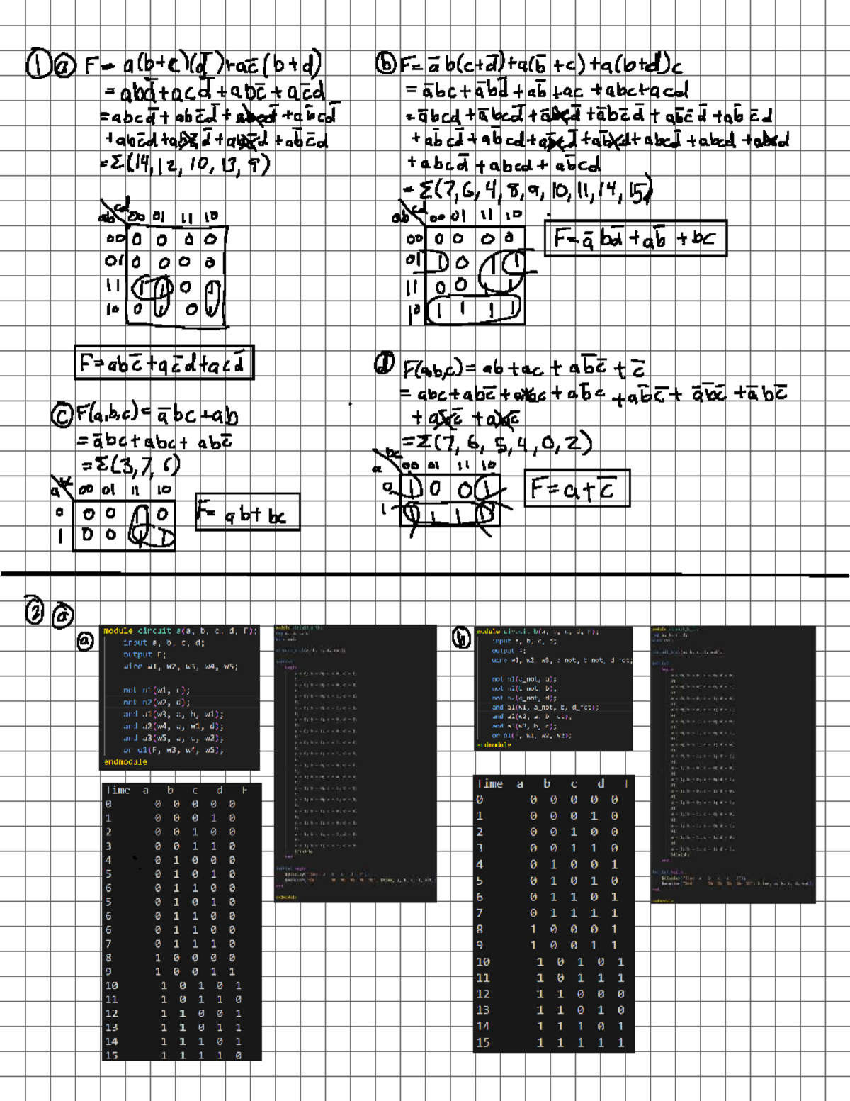 Digital Logic Design Homework 5 (DLD 101) - Studocu