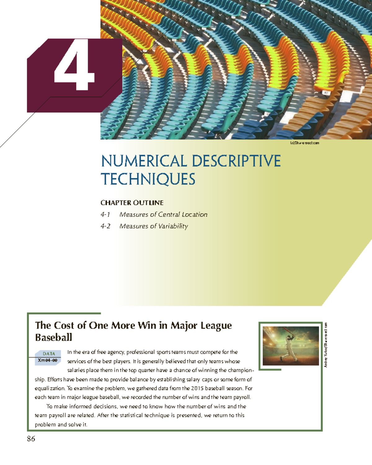 Numerical Descriptive Techniques in Statistics: Chapter 4 (Material 002 ...