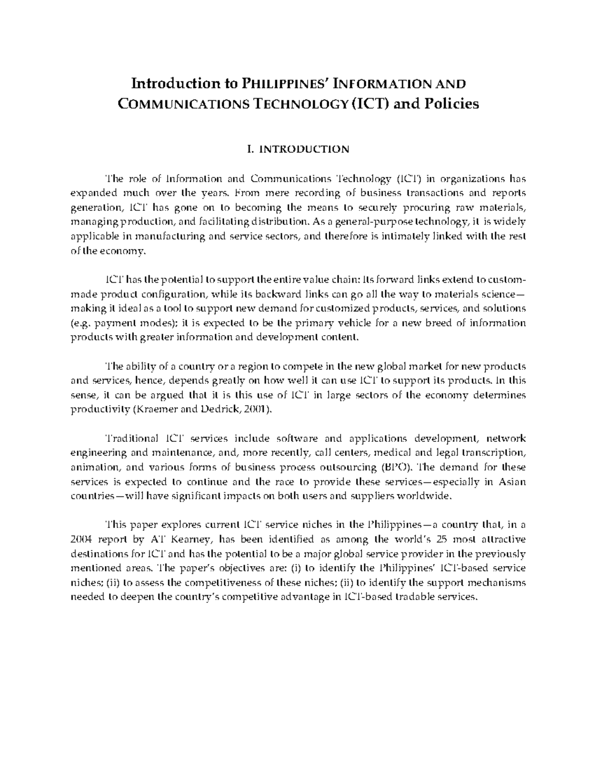 Philippine ICT Laws and Policies: An In-Depth Overview and Analysis ...