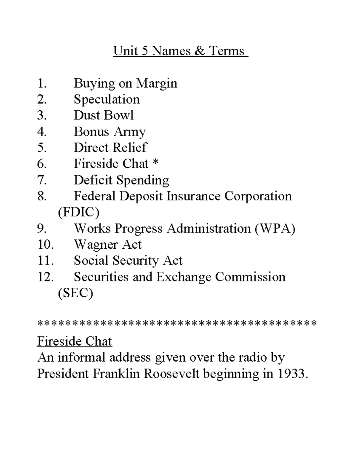 Unit+5+Names+&+Terms+2023 - HIST 2020 - Unit 5 Names & Terms Buying on ...