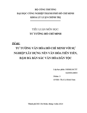 [Solved] Ti i hi ln th my ca ng Cng sn Vit Nam khng nh T tng H Ch Minh ...