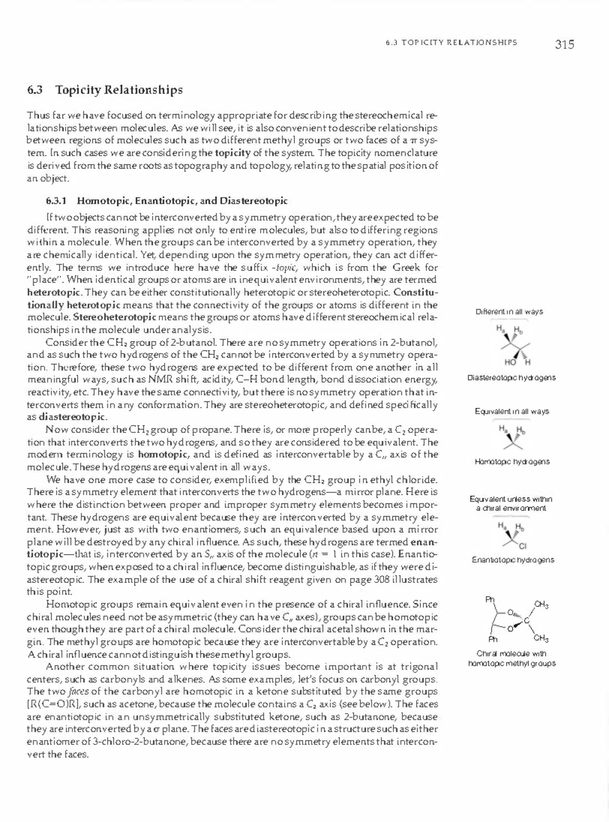 Excerpt from %22Modern Physical Organic Chemistry%22 (Anslyn, Dougherty ...