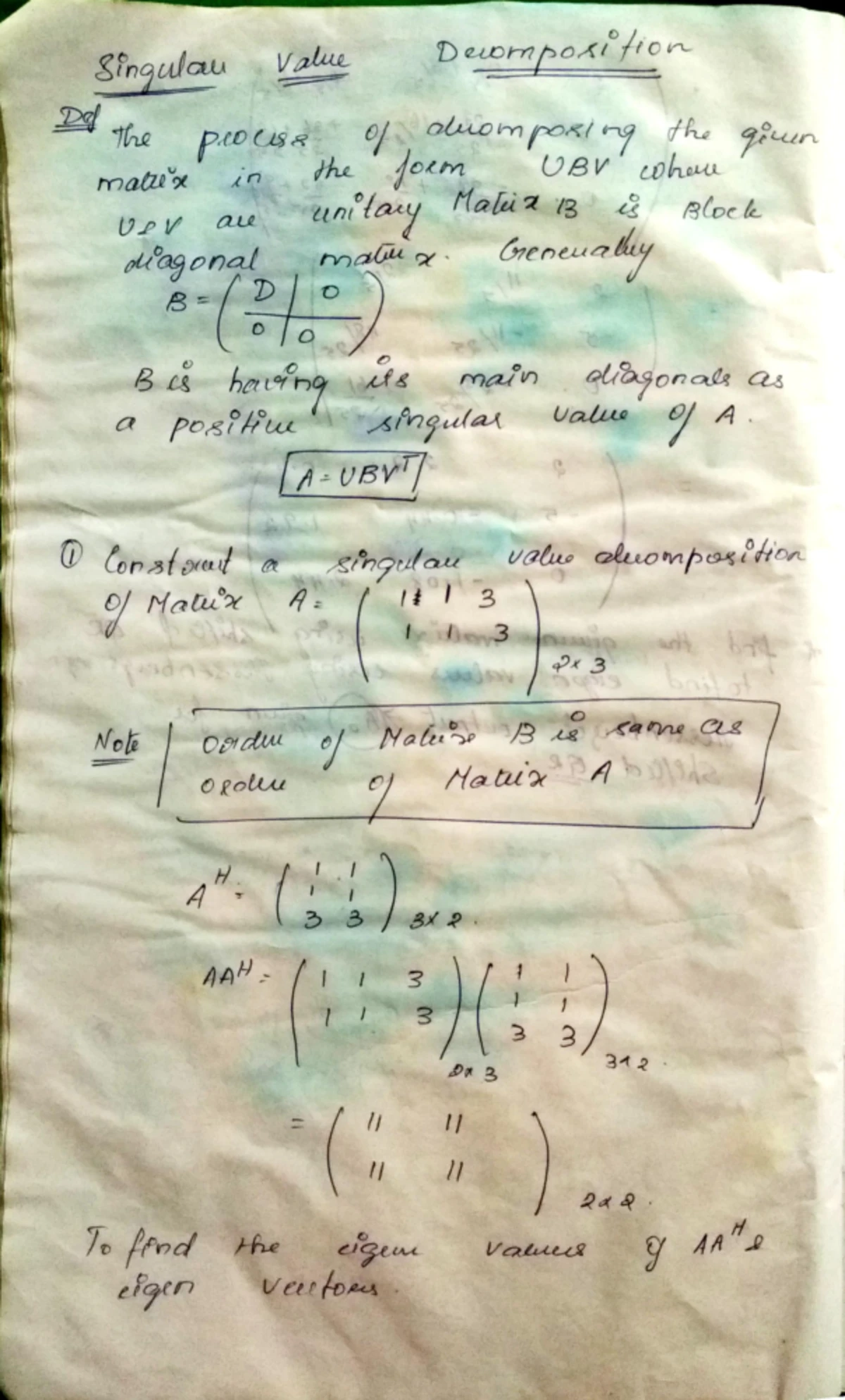 CAMA21 Vector Calculus & Fourier Series Overview - Studocu