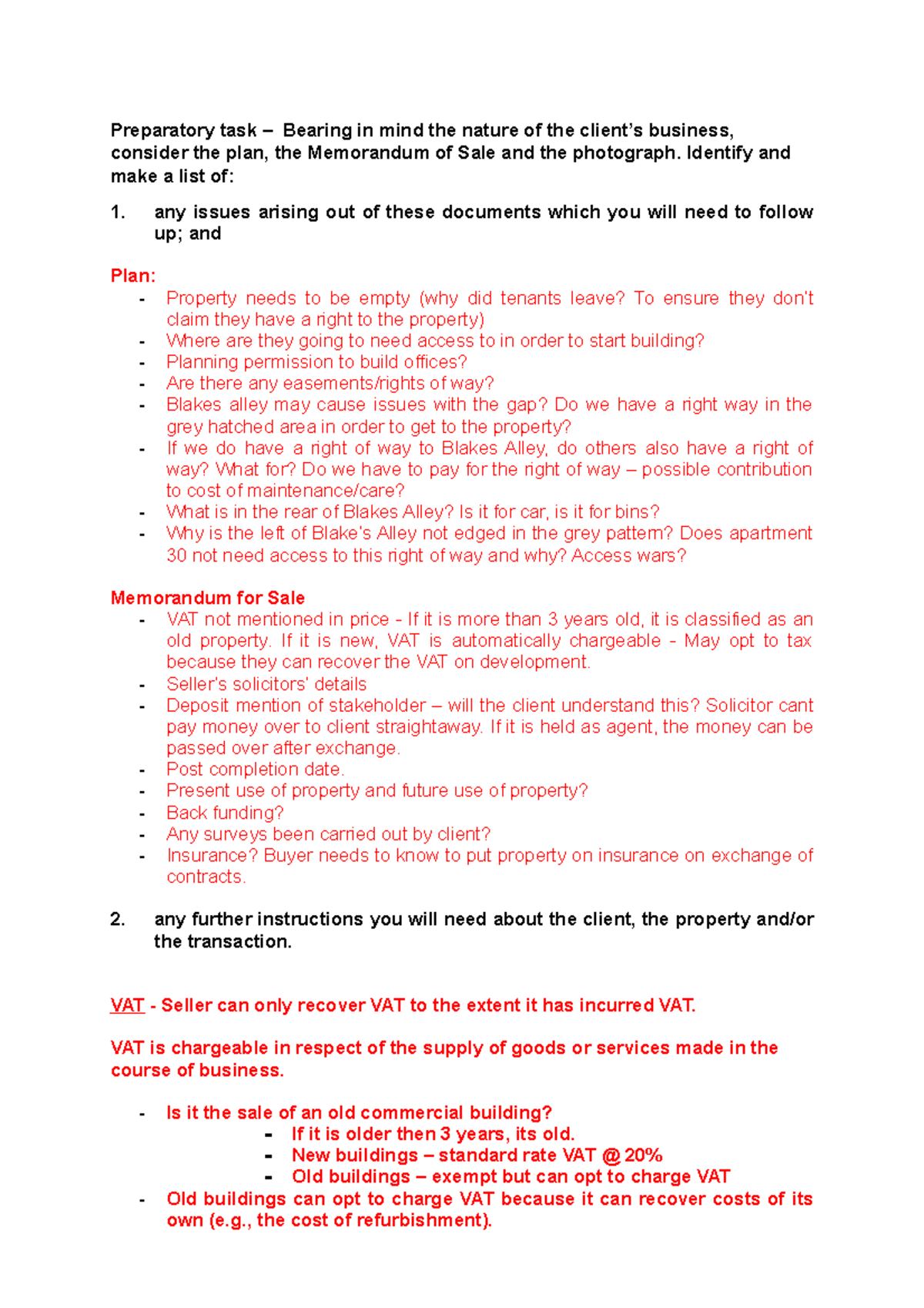 Unit 1 prep and workshop tasks - Preparatory task – Bearing in mind the ...