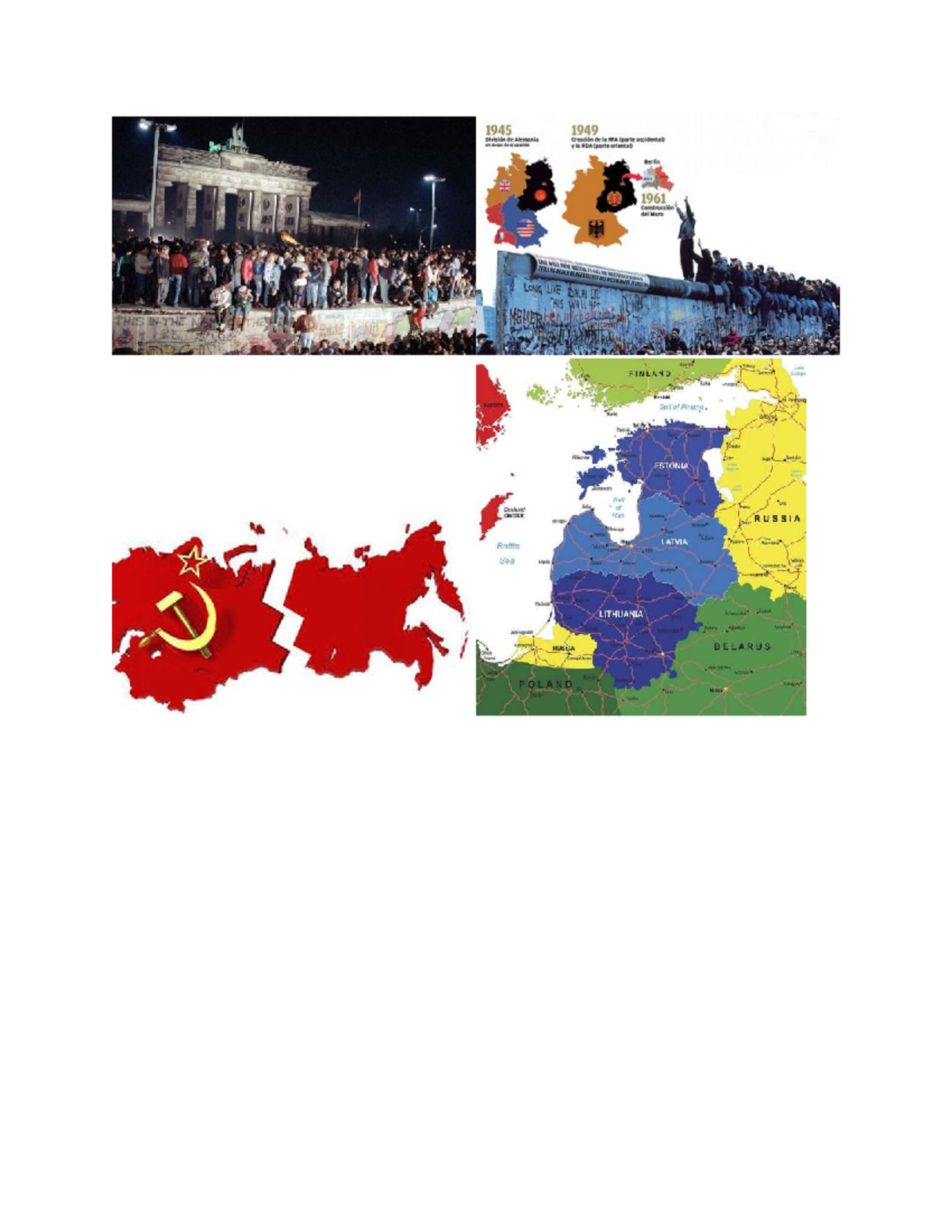 Creación de la RFA y RDA (1945-1949) - Sociales - Studocu