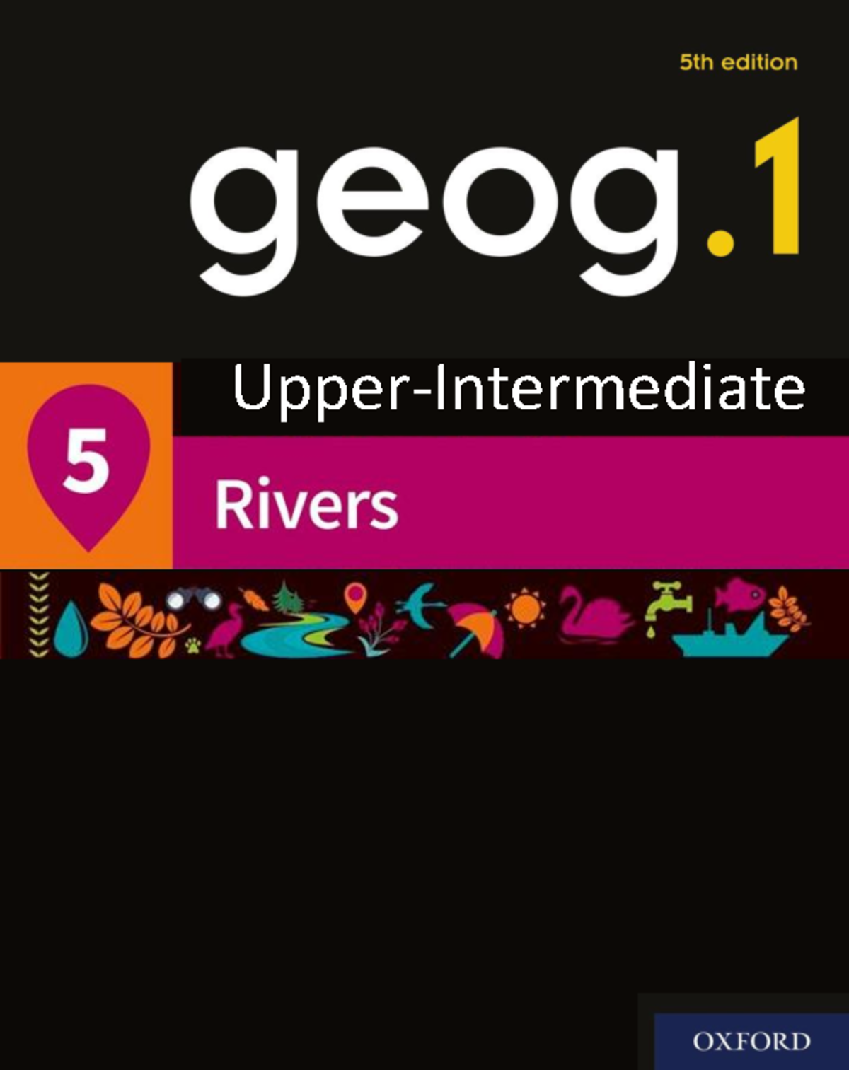 Geog.1 5th Ed. Chapter 5 Student Book: Understanding Rivers - Studocu