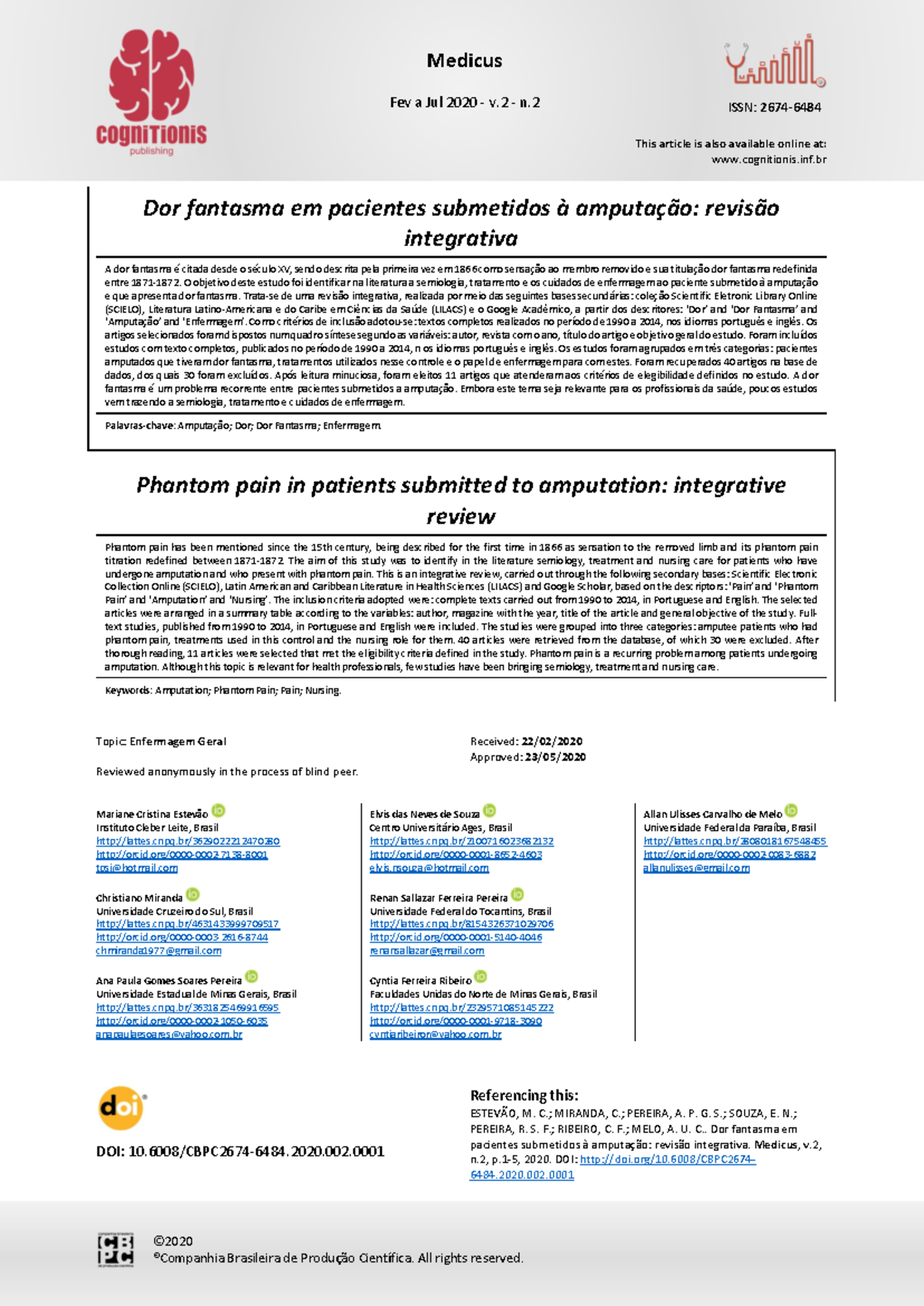Scientia%2C+a+ Artigo+0050+ +2020 06 11 - Medicus Fev a Jul 2020 - v ...
